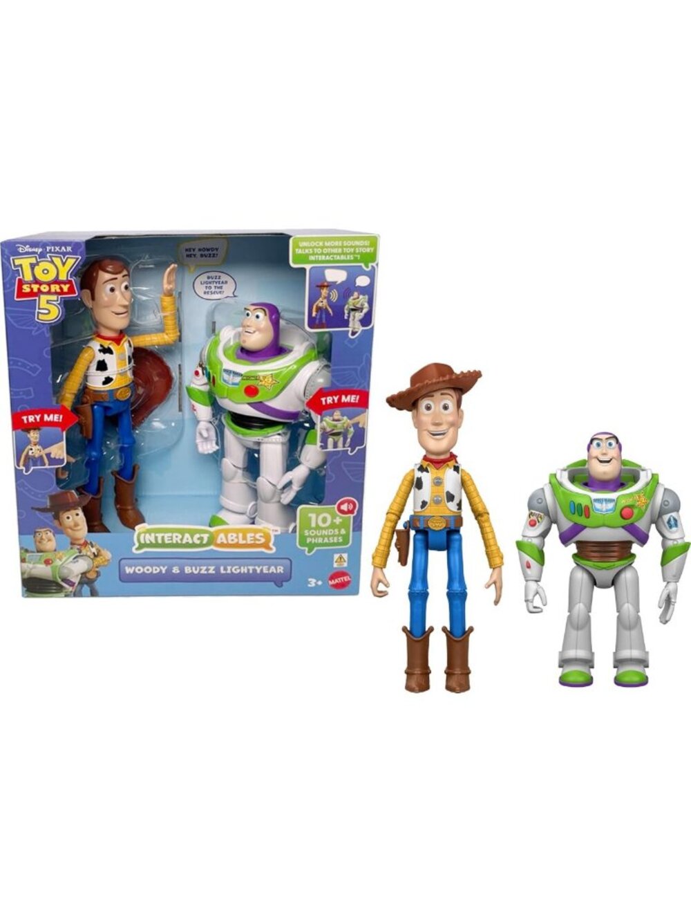 Interactive Toy Story 5 Figures - Woody & Buzz Lightyear Collectibles